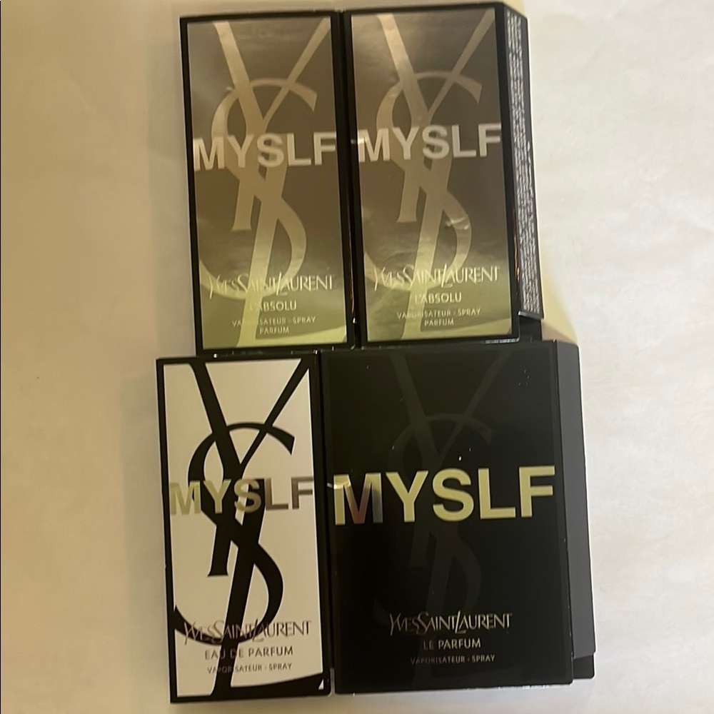 Yves Saint Laurent MYSLF 1   le perfum  2. Labsolu.  1  eau de parfum .